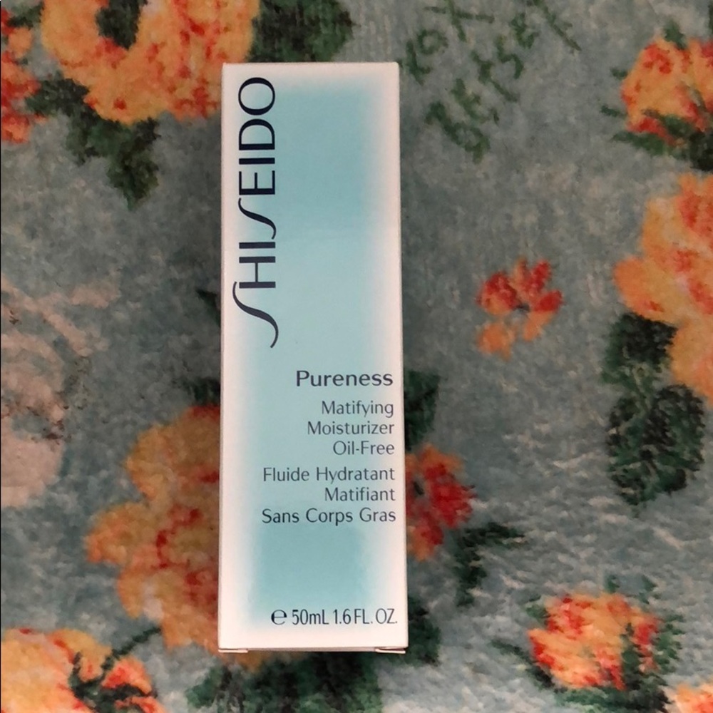 Shiseido moisturizer